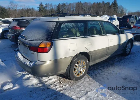 2001 Subaru Outback Limited z USA, uszkodzony, nr VIN 4S3BH686X16649008